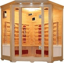 Wooden Dry sauna Cabin Customized Far Infrared Sauna Room - The Sauna World