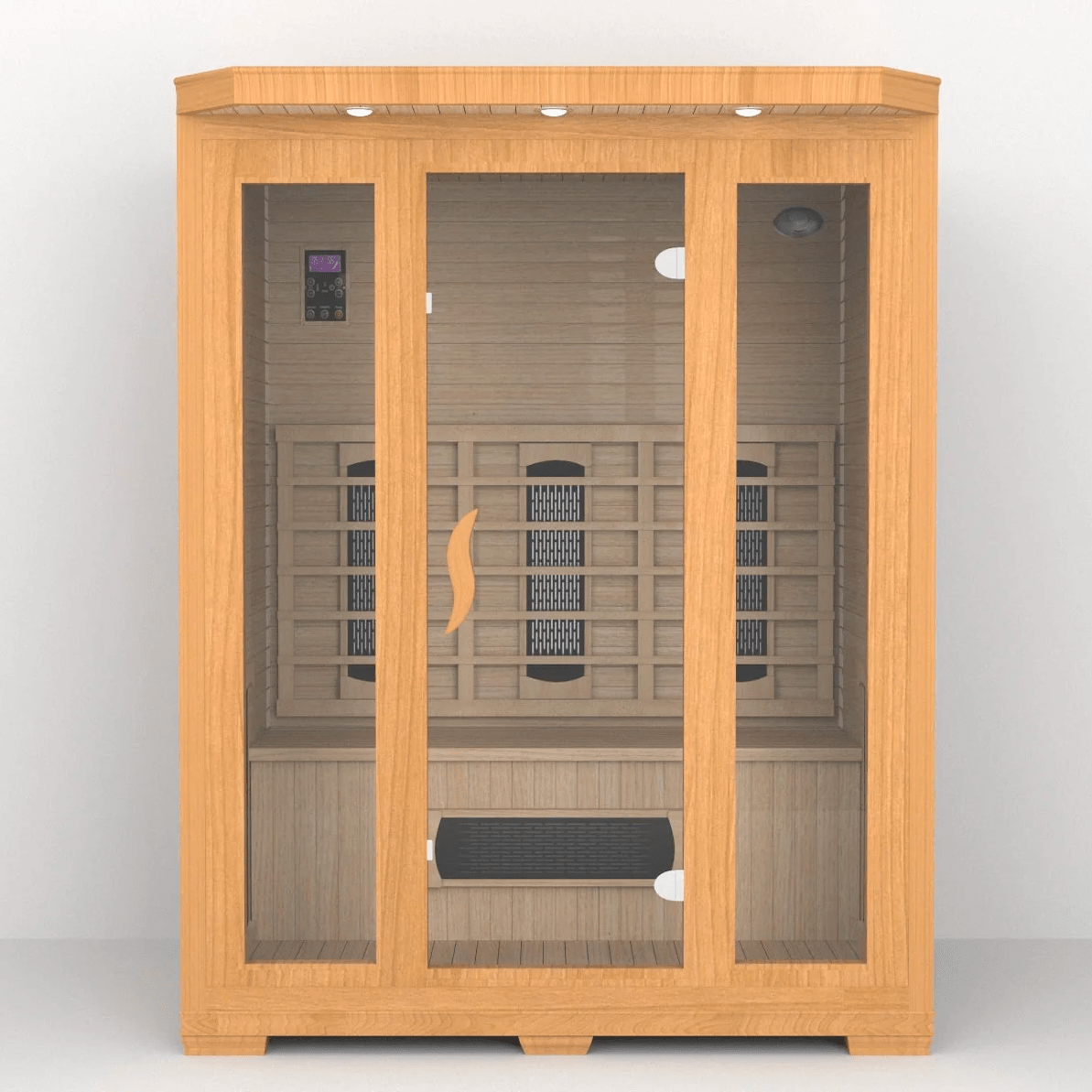 Wooden Dry sauna Cabin Customized Far Infrared Sauna Room - The Sauna World