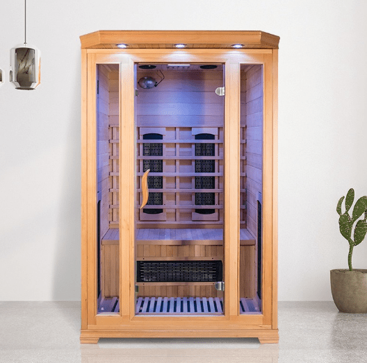 Wooden Dry sauna Cabin Customized Far Infrared Sauna Room - The Sauna World